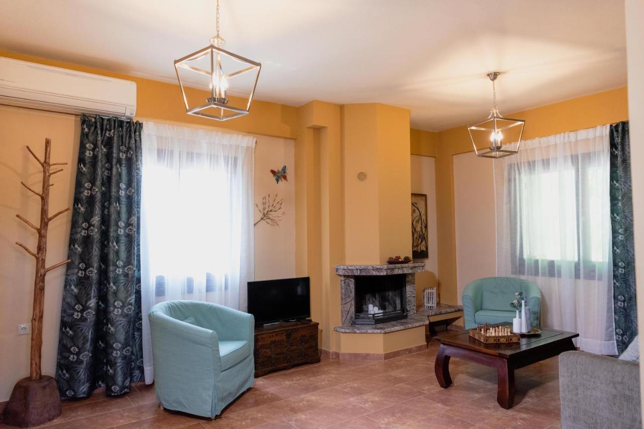 Karavos Grove Villa Kato Lekhonia ภายนอก รูปภาพ